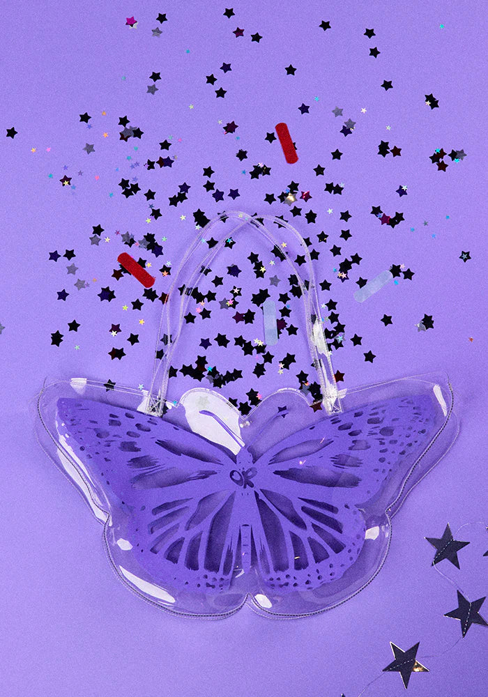Olivia Rodrigo - butterfly tote in clear