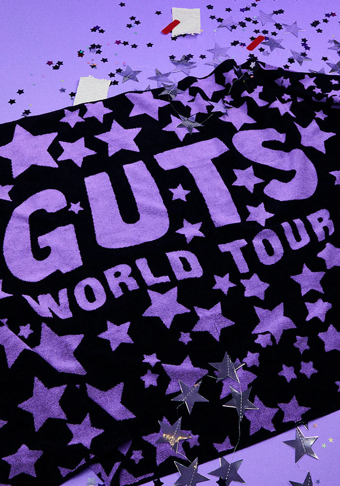 Olivia Rodrigo - GUTS world tour beach towel