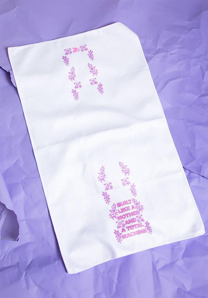 Olivia Rodrigo - built like a mother tea towel