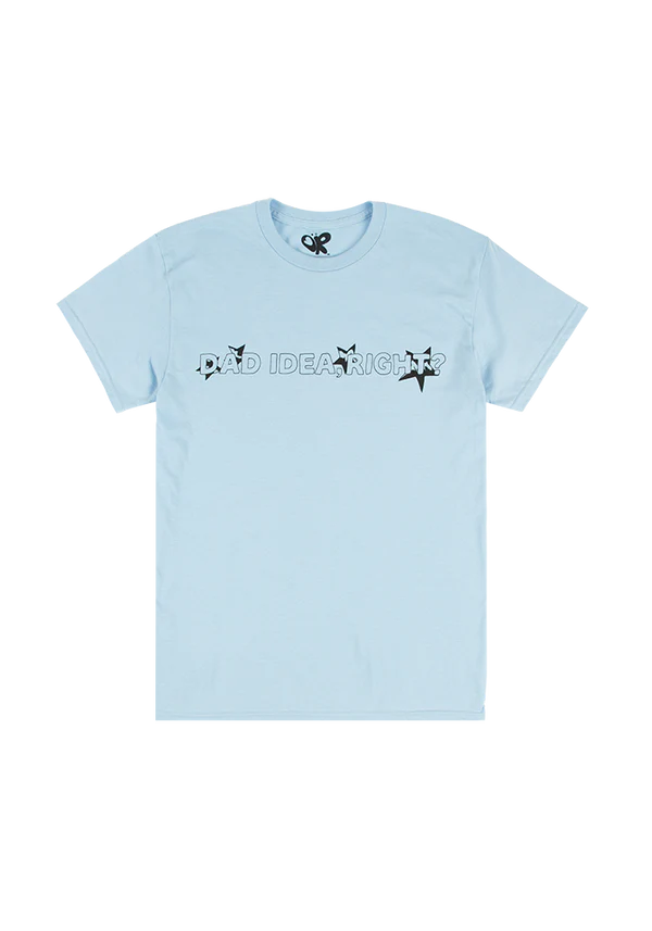 Olivia Rodrigo - dad idea right? t-shirt in light blue