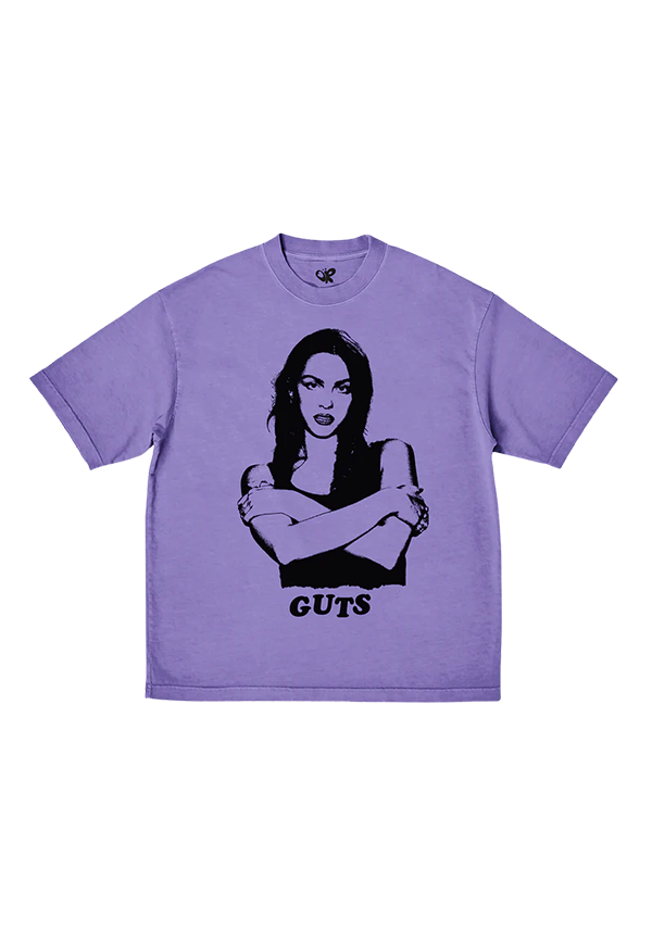 GUTS limited edition purple vinyl & purple t-shirt bundle