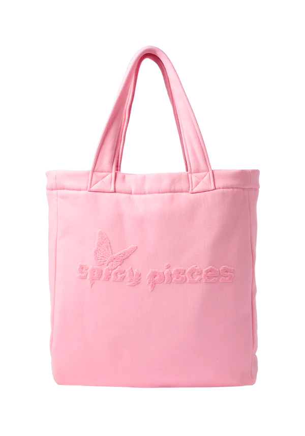 【直筆サイン】ポップアップ限定トートバック付Olivia RodrigoSOUR Spicy Pisces Slowtide Terry Cloth Tote Bag - Olivia Rodrigo