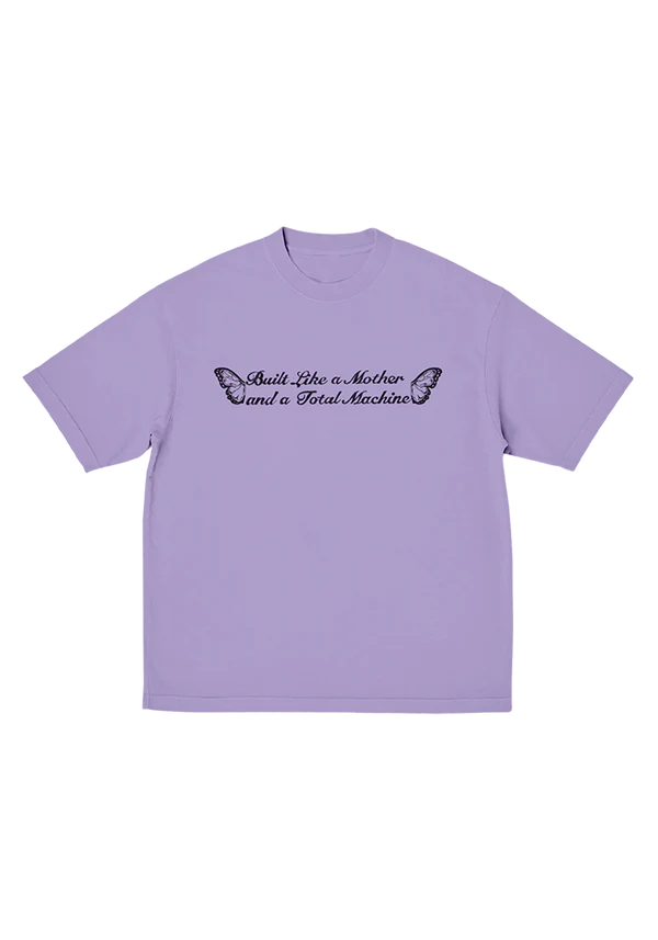 Olivia Rodrigo - built like a mother t-shirt in violet