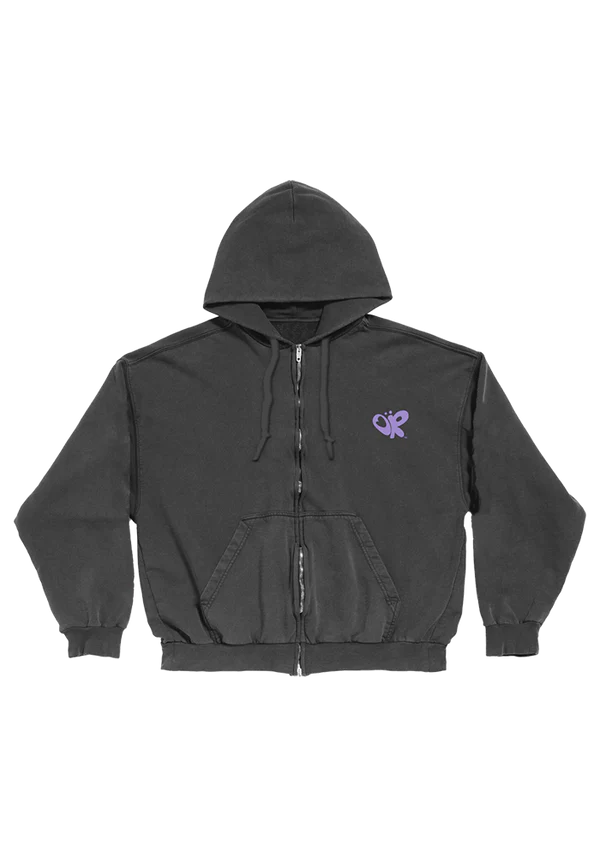 Olivia Rodrigo - built like a mother zip hoodie