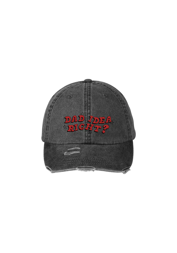 Olivia Rodrigo - dad idea right? distressed dad hat