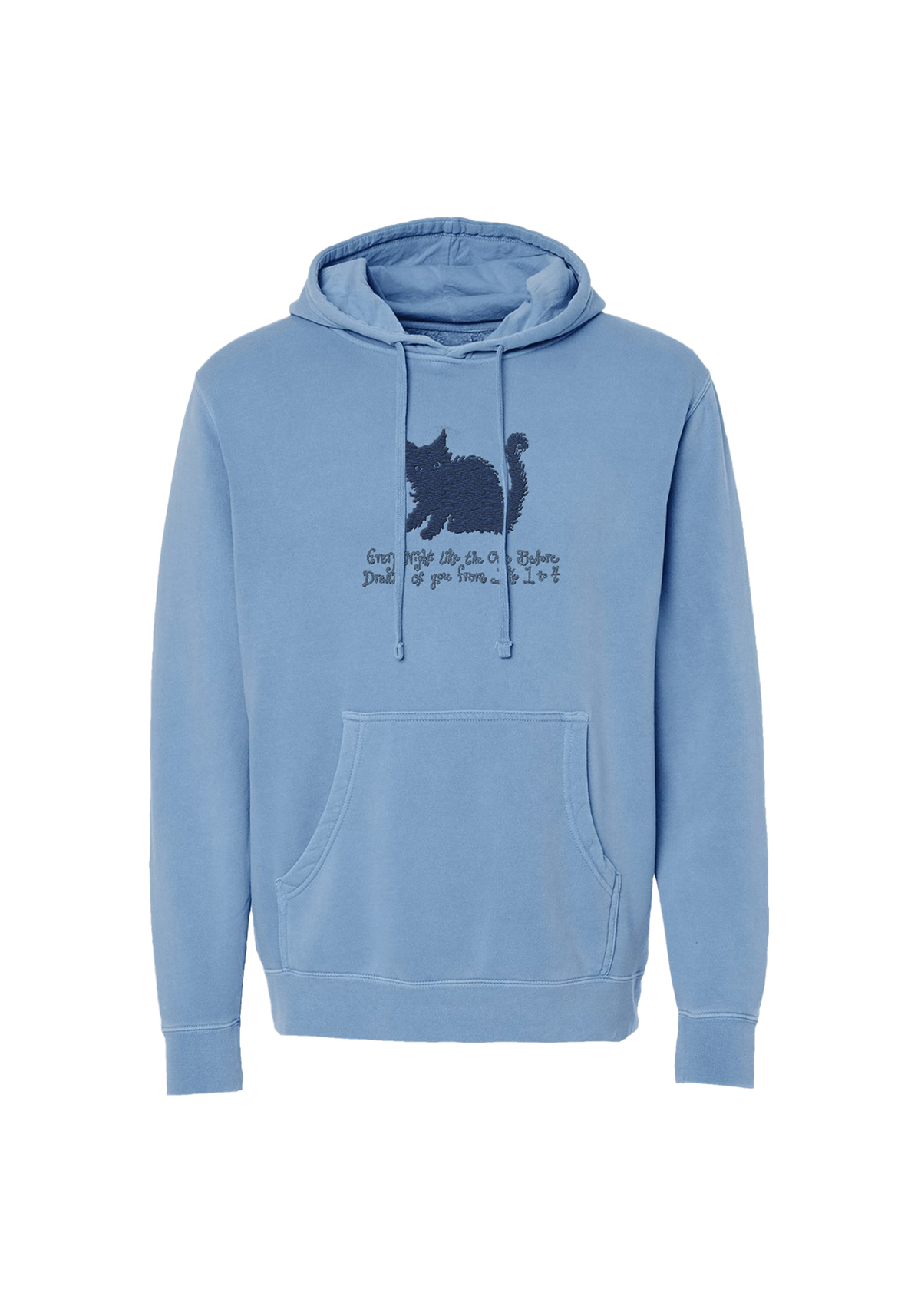 Olivia Rodrigo - bodega cat embroidered hoodie