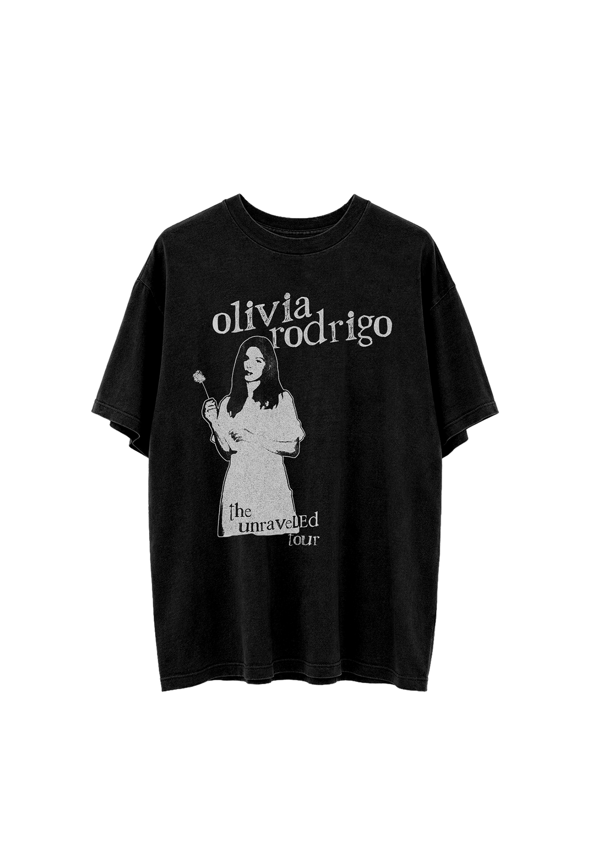 Olivia Rodrigo - unraveled dandelion tour t-shirt