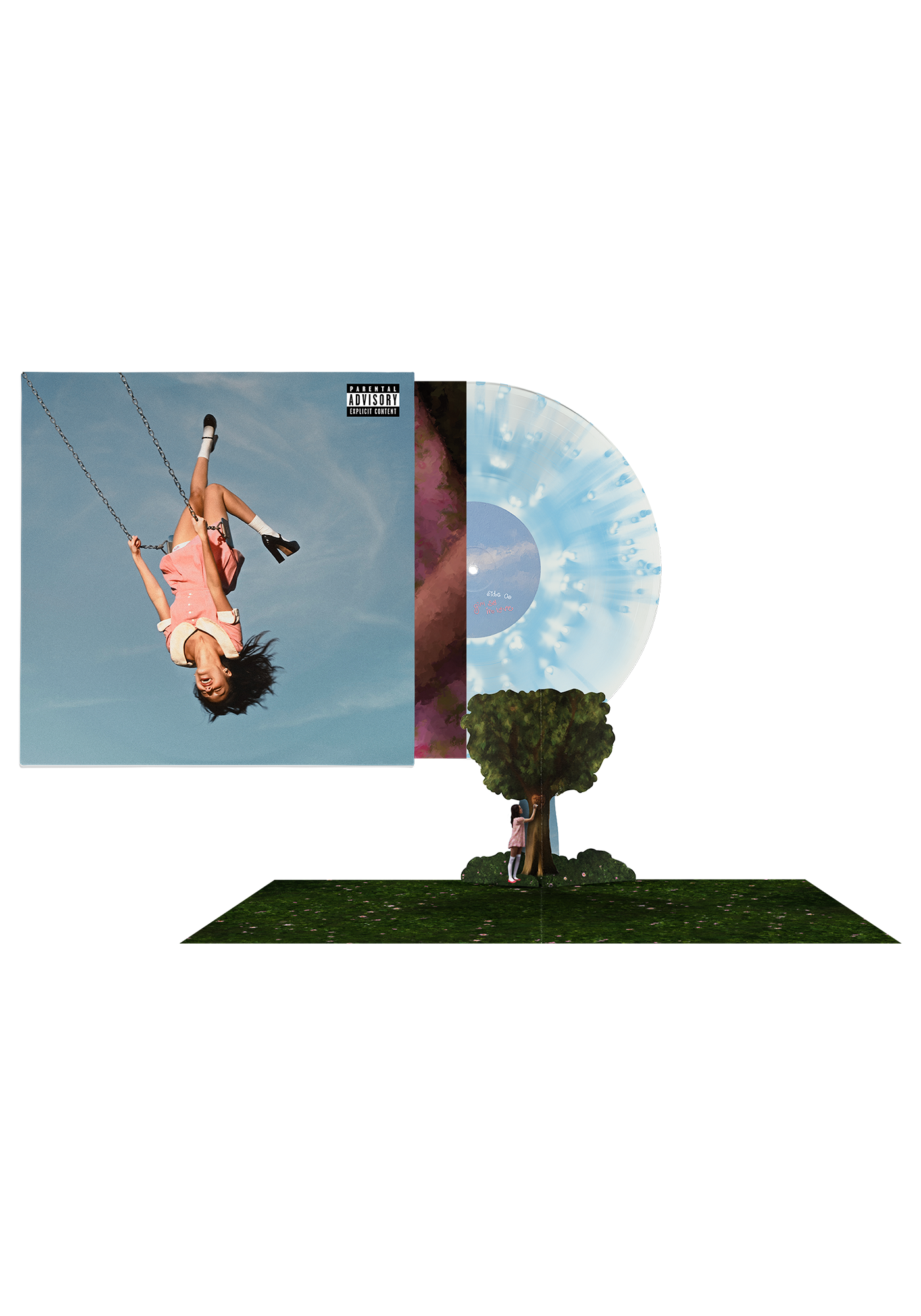 Olivia Rodrigo - you seem pretty sad for a girl so in love - exclusive 'static lover' pop-up blue vinyl