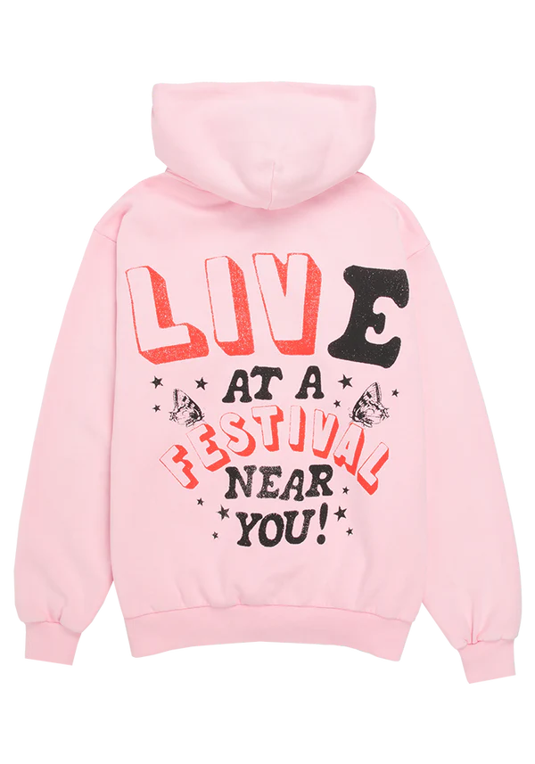 Olivia Rodrigo - live at a festival near you zip hoodie