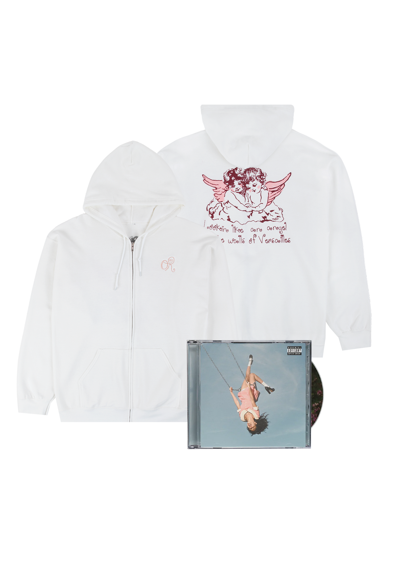 versailles zip hoodie + CD bundle