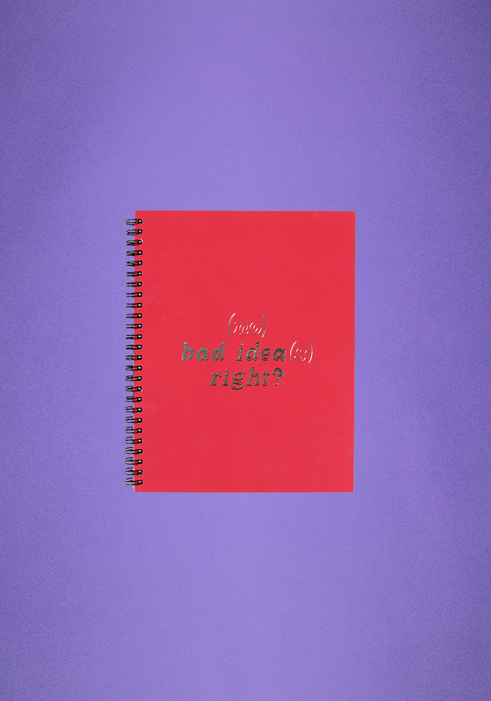 Olivia Rodrigo - (no) bad idea(s) right? notebook