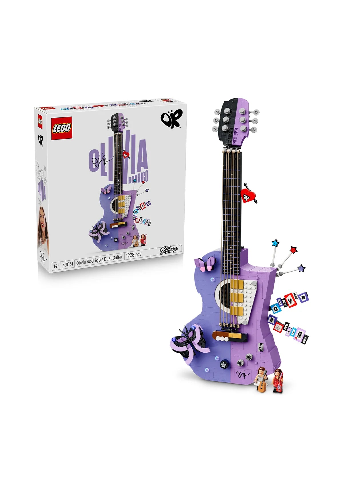 Olivia Rodrigo - LEGO® Editions Olivia Rodrigo’s Dual Guitar Set