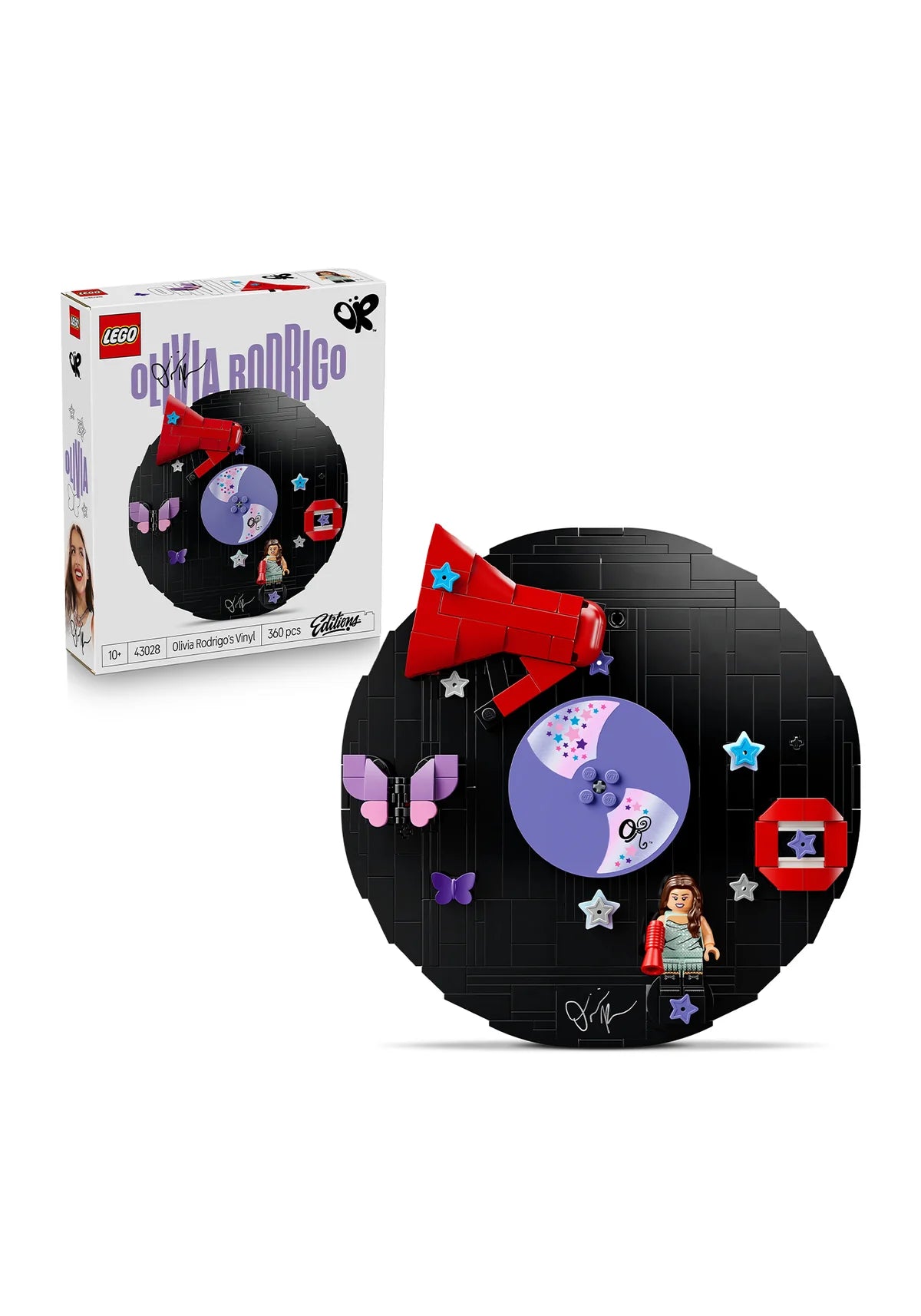 Olivia Rodrigo - LEGO® Editions Olivia Rodrigo’s Vinyl - Room Decor Set