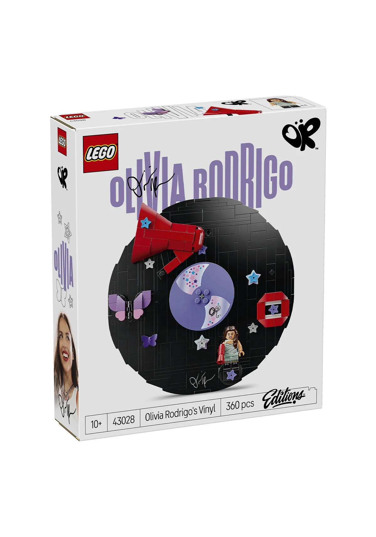 LEGO® Editions Olivia Rodrigo's Vinyl - Room Decor Set - Olivia LEGO® Editions Olivia Rodrigo's Vinyl - Room Decor Set - Olivia