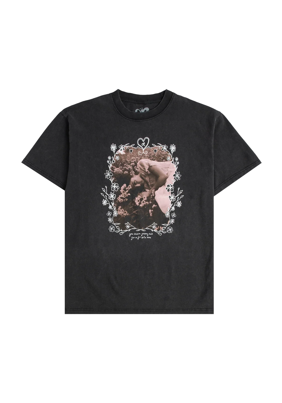 Olivia Rodrigo - floral photo t-shirt