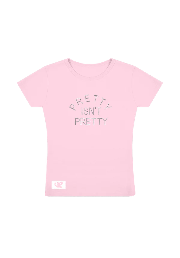 Olivia Rodrigo - Pretty Isn't Pretty Rhinestone T-Shirt