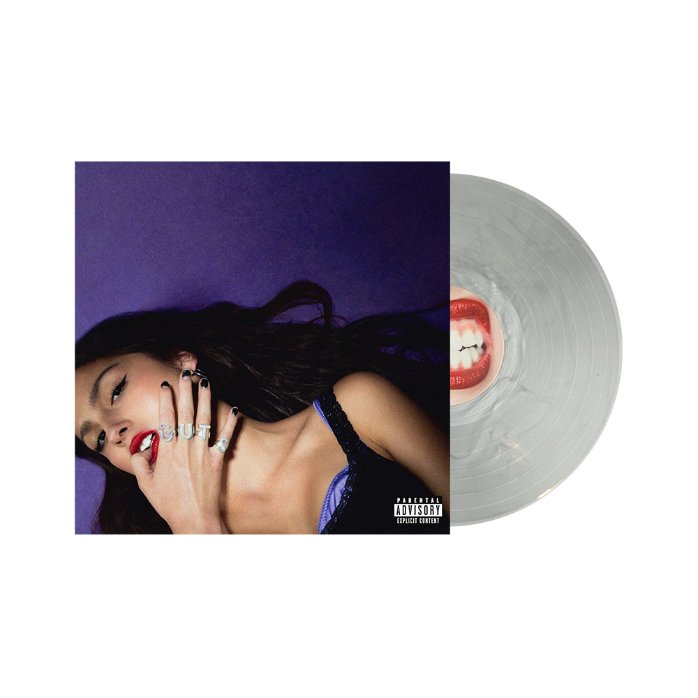 Olivia Rodrigo - GUTS marbled silver vinyl