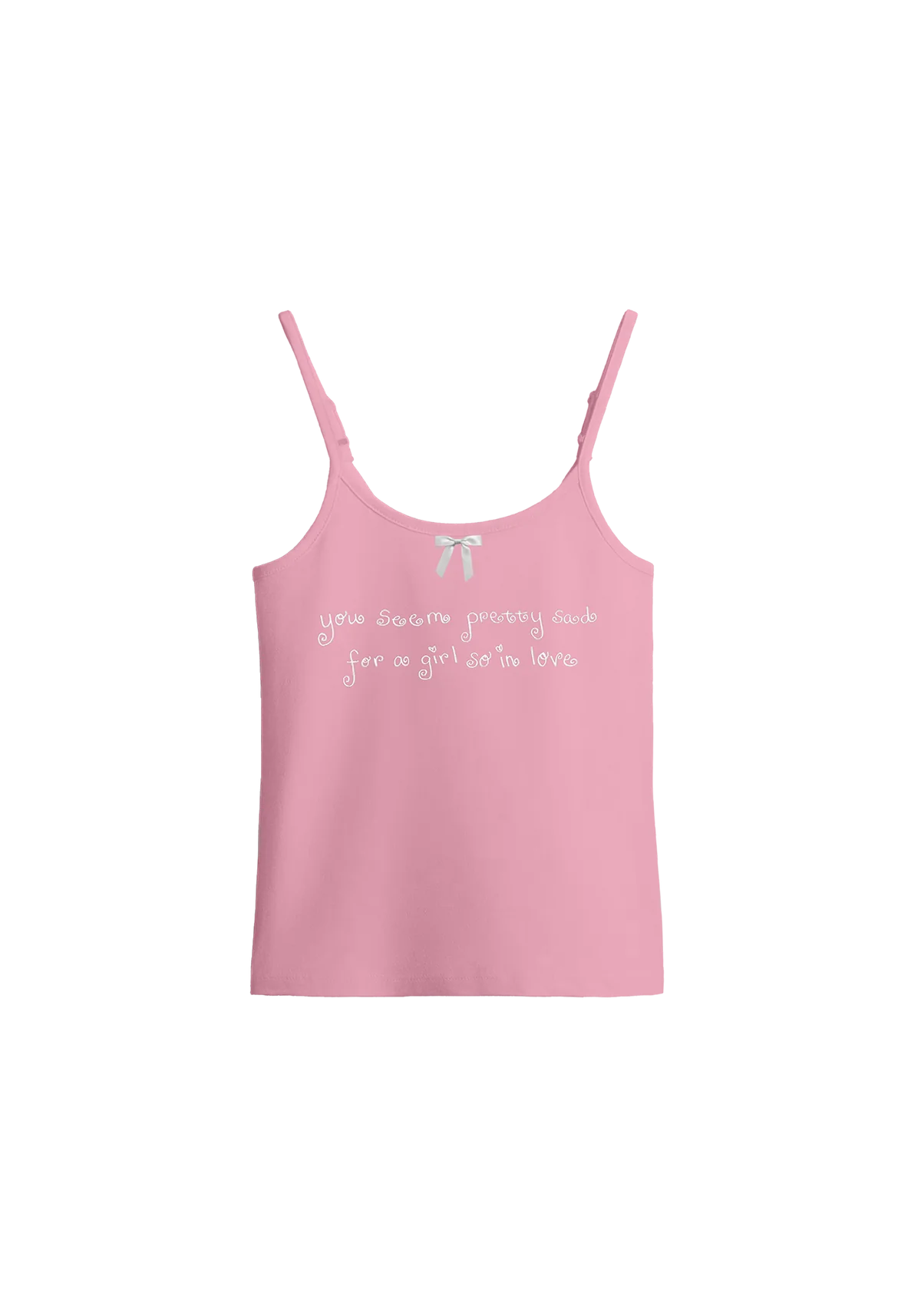 Olivia Rodrigo - album embroidered women's spaghetti strap tank
