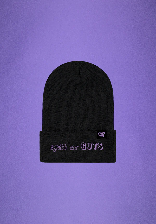 Olivia Rodrigo - spill ur GUTS beanie