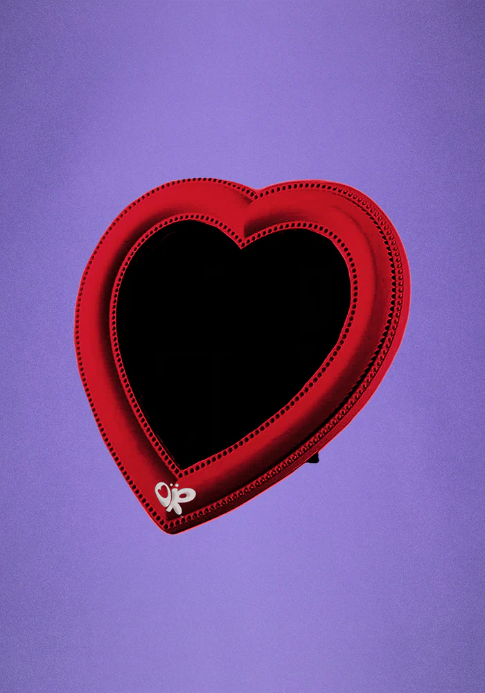 Olivia Rodrigo - obsessed heart-shaped picture frame