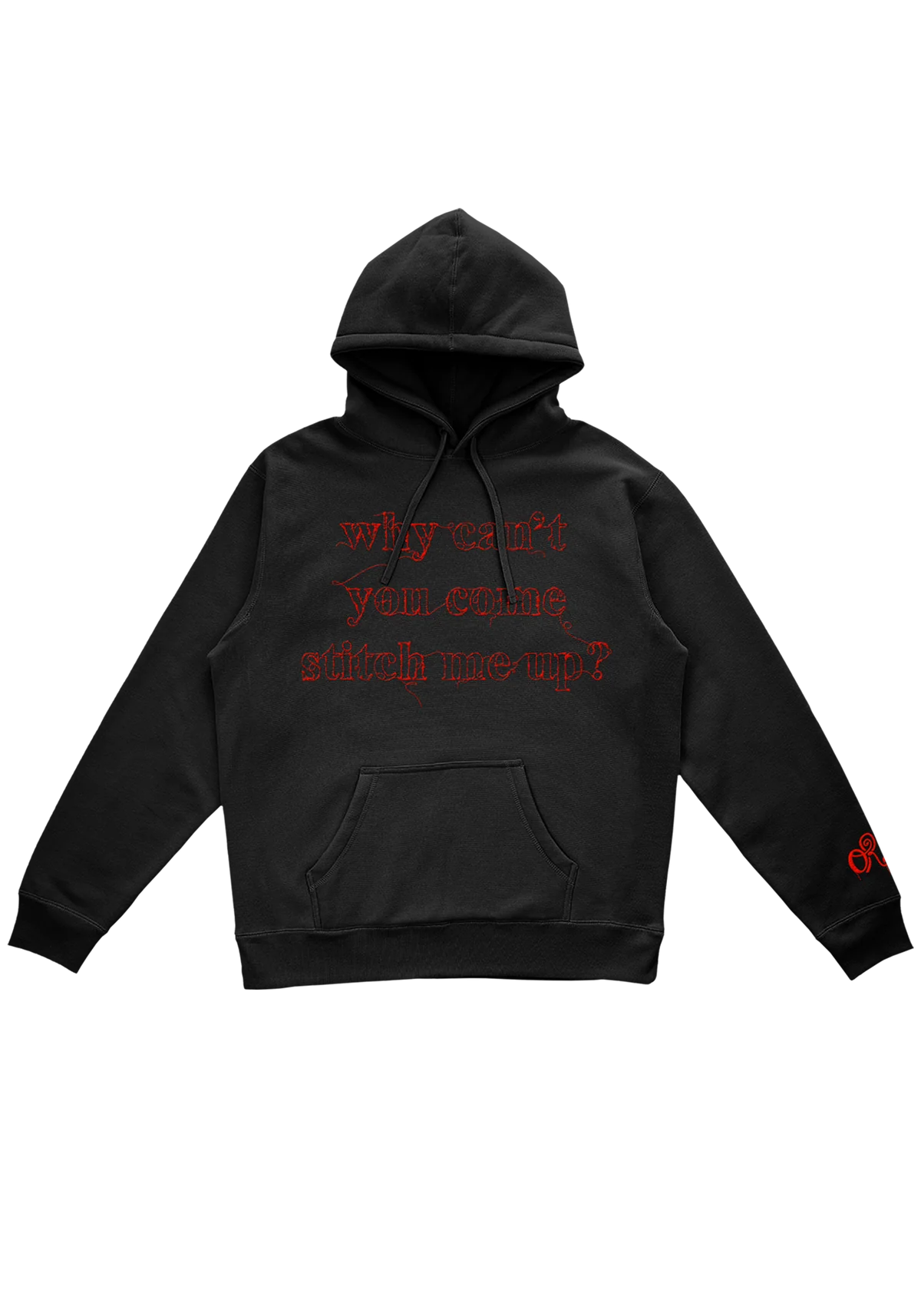 Olivia Rodrigo - stitch me up embroidered hoodie
