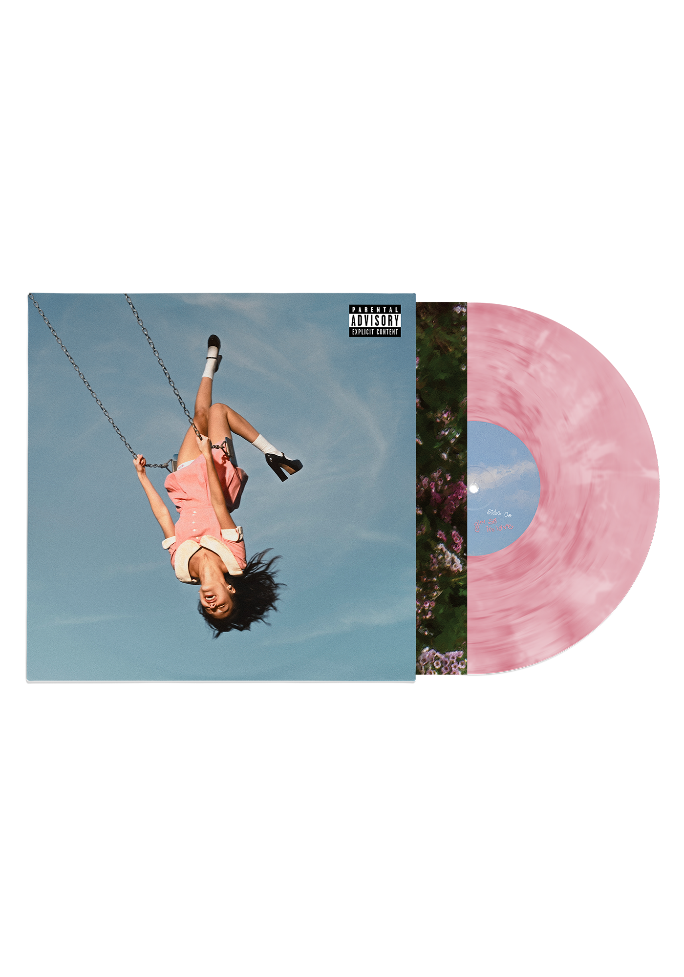 Olivia Rodrigo - you seem pretty sad for a girl so in love - apple music exclusive 'feminine intuition' lenticular cover pink vinyl