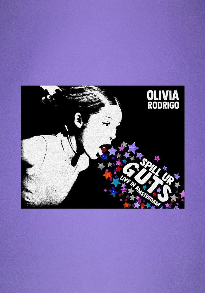 Olivia Rodrigo - GUTS World Tour Poster Amsterdam, HL