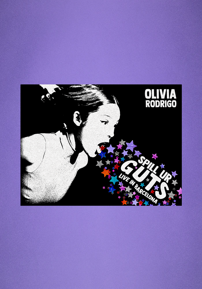 Olivia Rodrigo - GUTS World Tour Poster Barcelona, ES