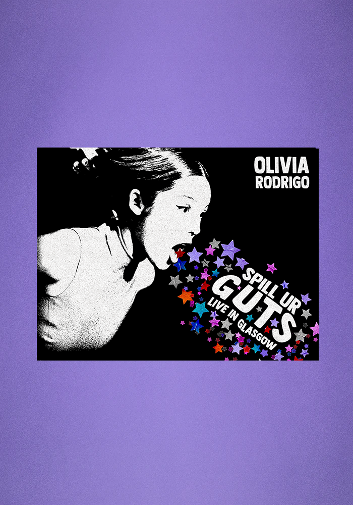 Olivia Rodrigo - GUTS World Tour Poster Glasgow, UK