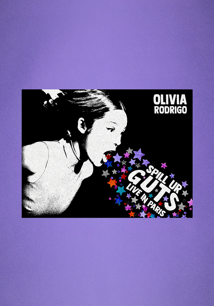 Olivia Rodrigo - GUTS World Tour Poster Paris, FR