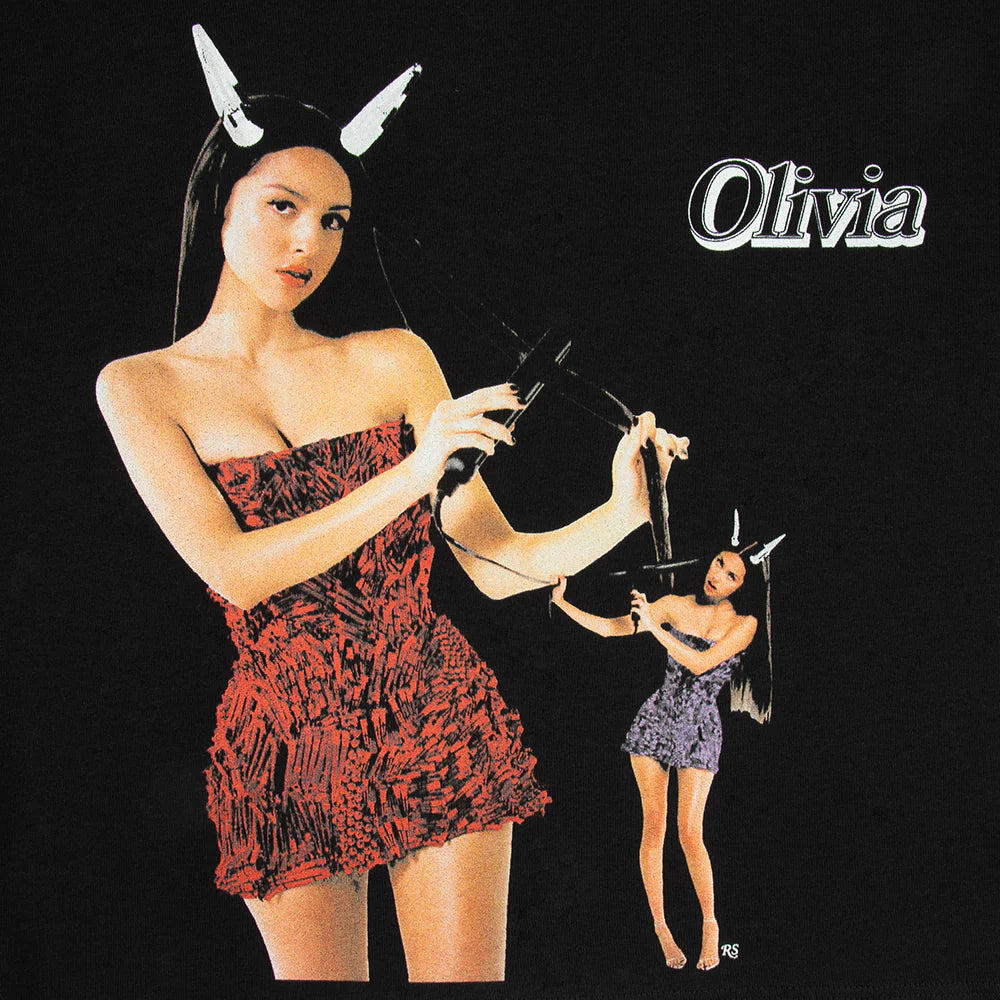 Olivia Rodrigo - olivia rodrigo x rolling stone crop t-shirt