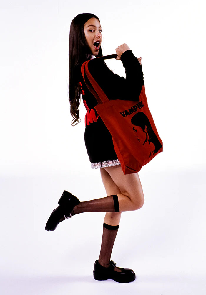Olivia Rodrigo - red vampire tote